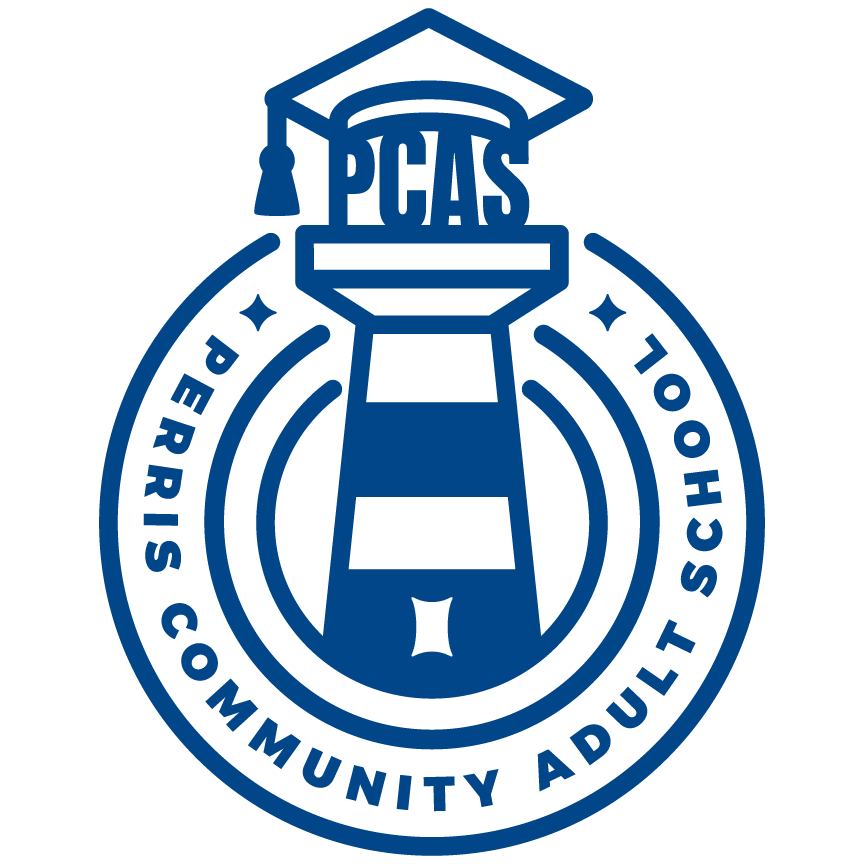 Perris Community Adult School logo